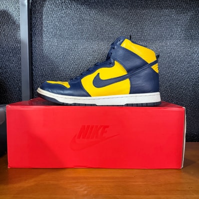Nike Dunk High "Michigan" (2016)