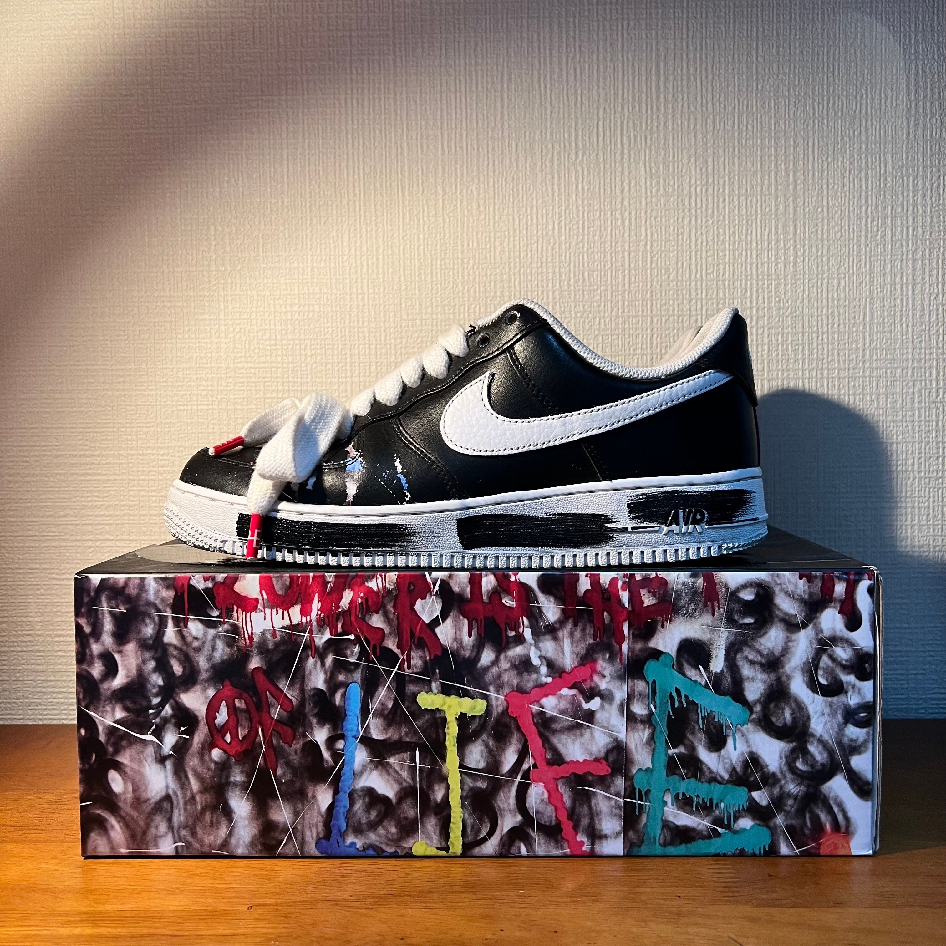 PEACEMINUSONE × Nike Air Force 1 Low Para Noise "Black" / G-DRAGON