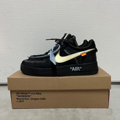 Off-White × Nike Air Force 1 Low "Black"