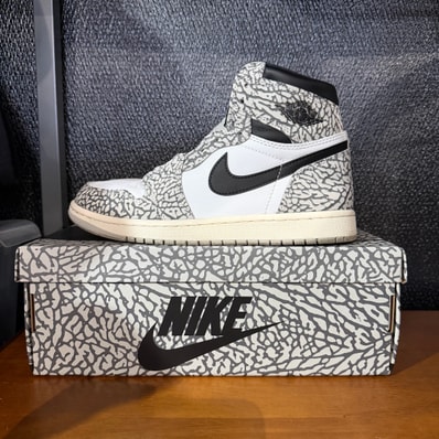 Nike Air Jordan 1 High OG "White Cement/Safari"