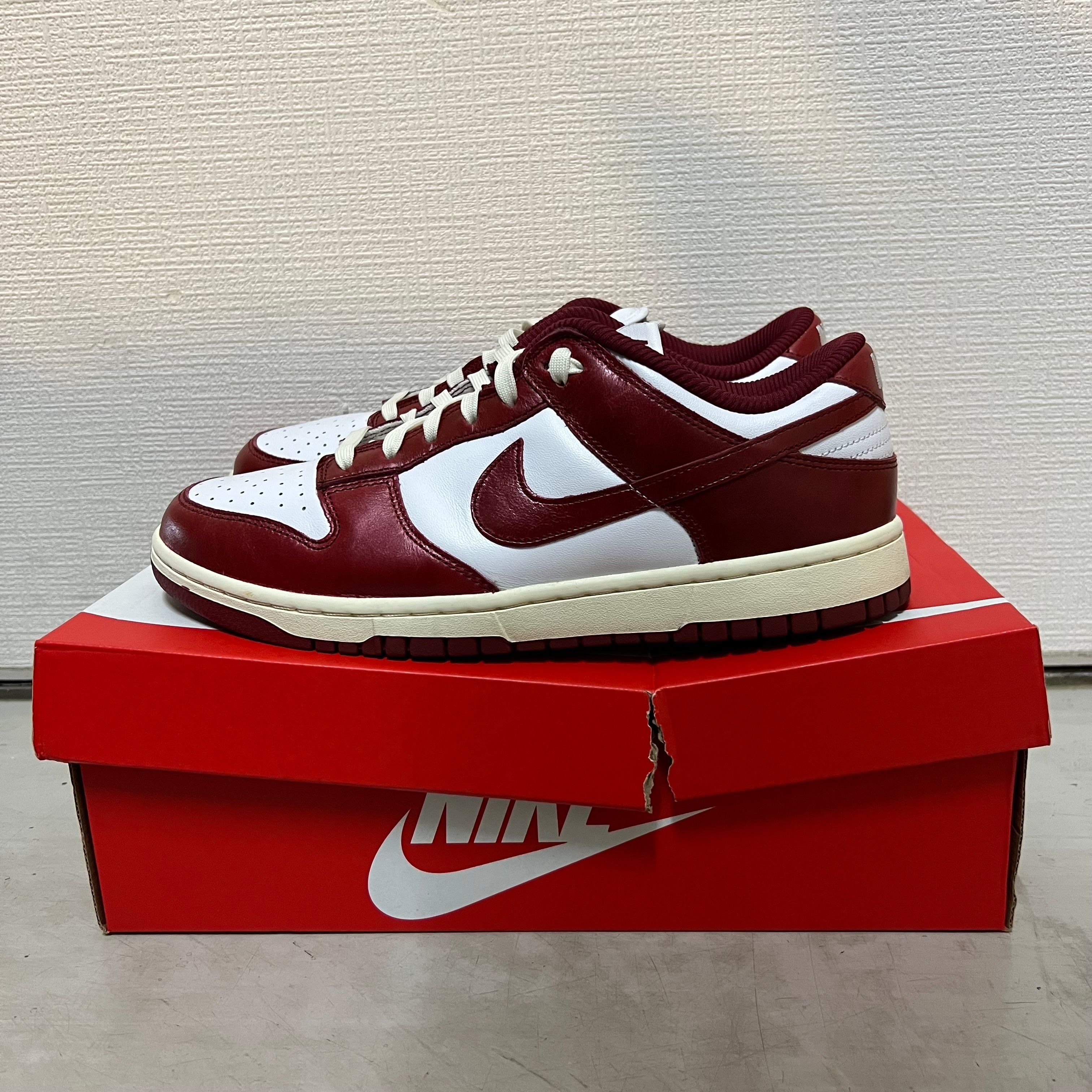 Nike Women's Dunk Low PRM "Team Red and White"