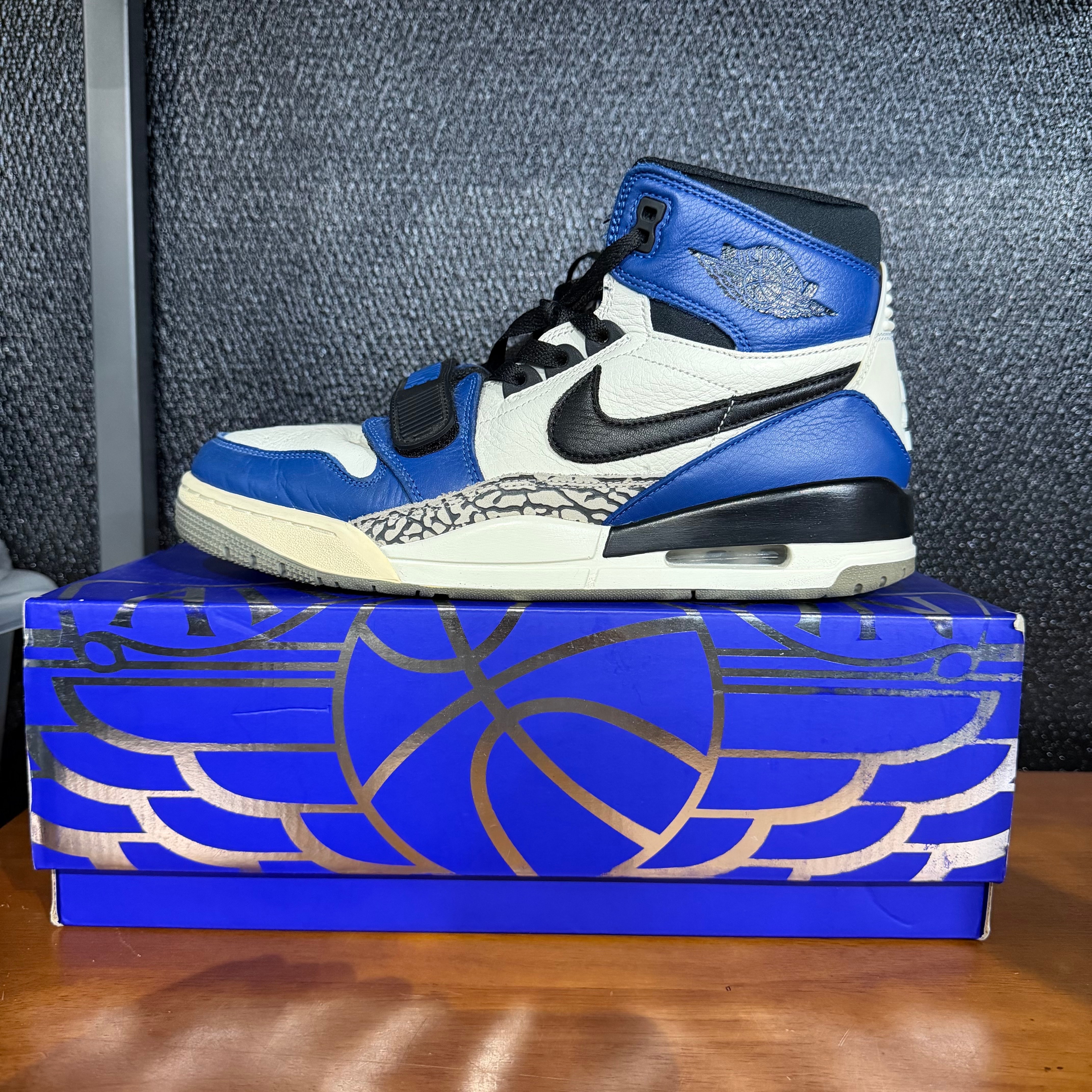 Don C × Nike Jordan Legacy 312 "Storm Blue"