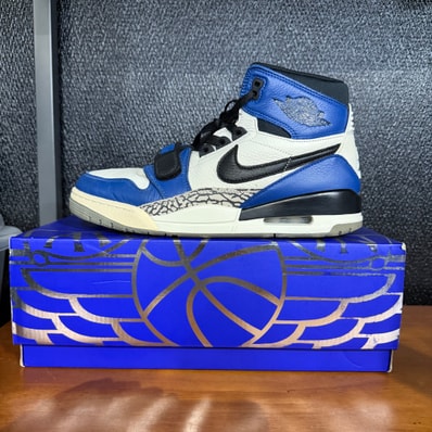 Don C × Nike Jordan Legacy 312 "Storm Blue"