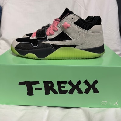 Travis Scott × Chase B × Nike Jumpman Jack TR CJ1 T-Rexx "Night Silver"