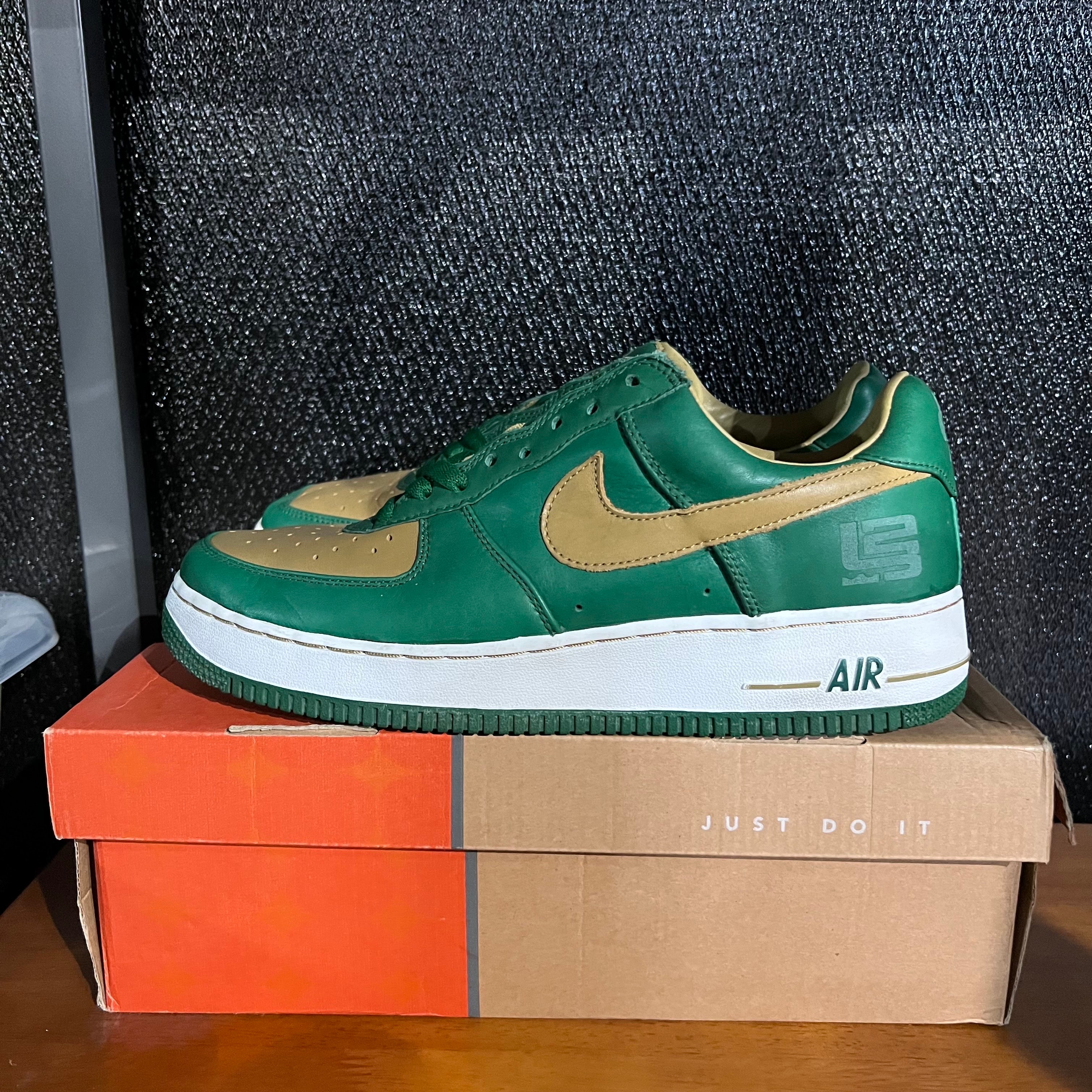 LeBron James × Nike Air Force 1 Low "Foliage/Jersey Gold"