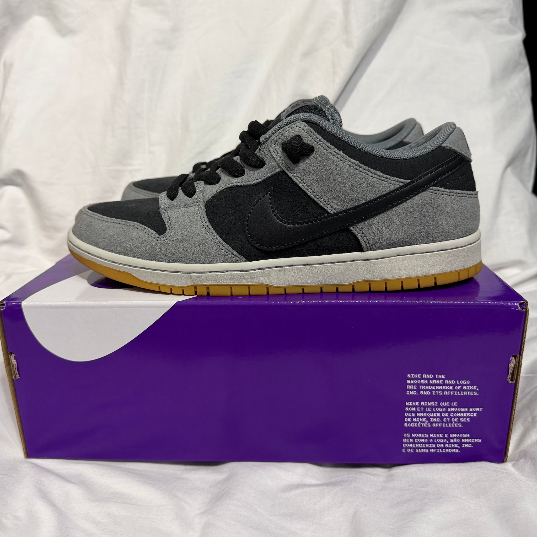 Nike SB Dunk Low Pro "Black and Smoke Grey"