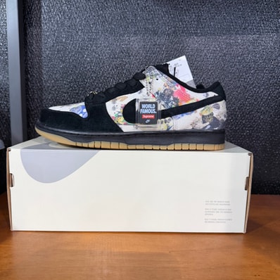 Supreme × Nike SB Dunk Low "Rammellzee"