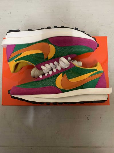 sacai × NIKE LDV WAFFLE "PINE GREEN"