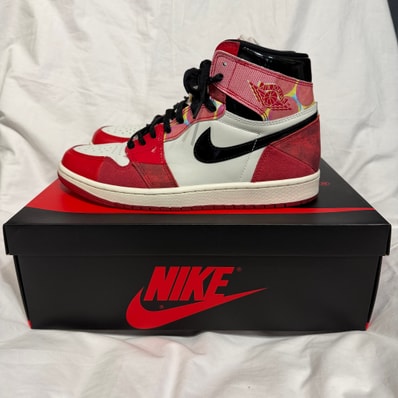 Spider-Man × Nike Air Jordan 1 Retro High OG SP "Spider-Man: Across the Spider-Verse/University Red"
