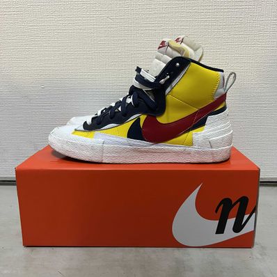 sacai × Nike Blazer Mid "Varsity Maize/Varsity Red"