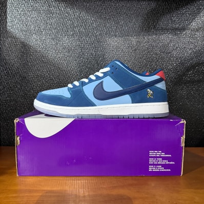 Why So Sad? × Nike SB Dunk Low "Coastal Blue/Speed Yellow-University Red"