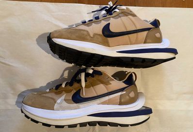 Sacai × Nike Vapor Waffle "Sesame And Blue Void"