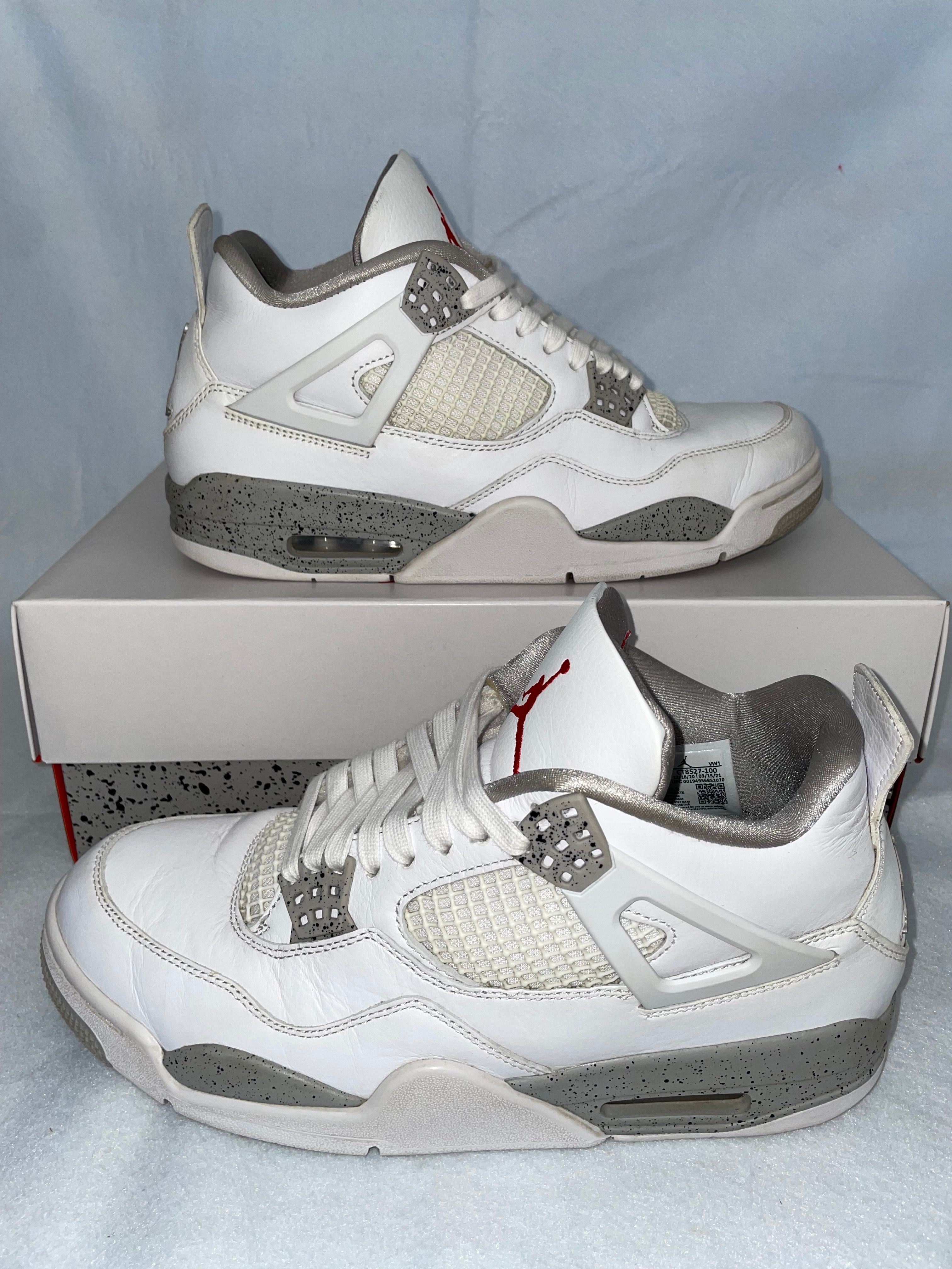 Nike Air Jordan 4 "Tech White"