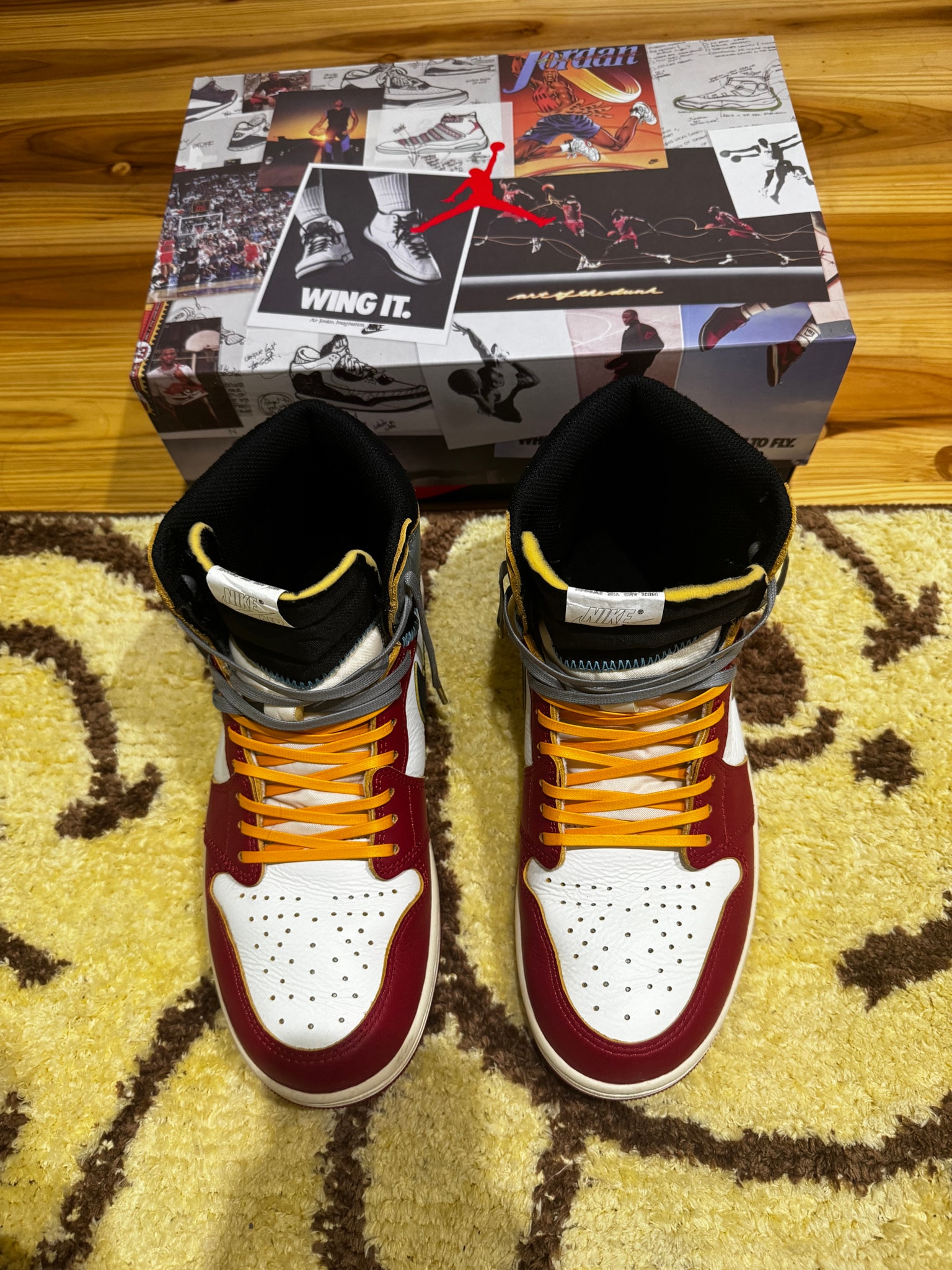 UNION × Nike Air Jordan 1 Retro High OG "Chicago/Shadow"