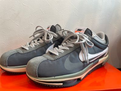 sacai × Nike Zoom Cortez "Iron Grey"