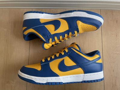 Nike Dunk Low "Blue Jay and University Gold"