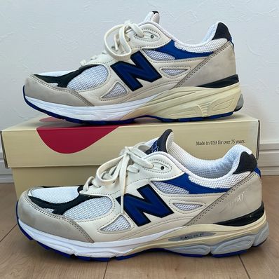 New Balance 990V3 "White/Navy"