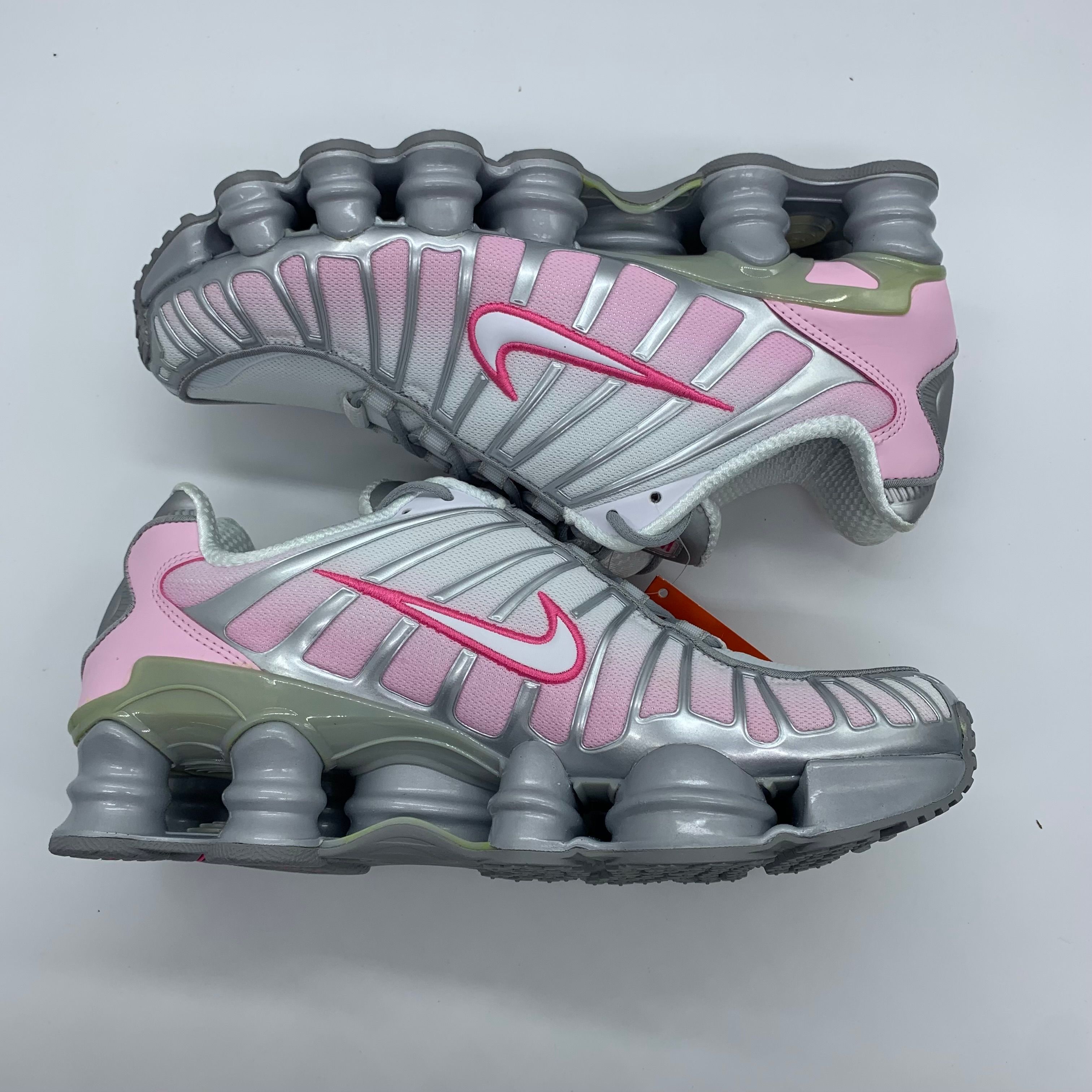24cm ナイキ ウィメンズ ショックス TL \"ピンクサイクル\" Nike Shox TL Women's Shoes. Nike ID