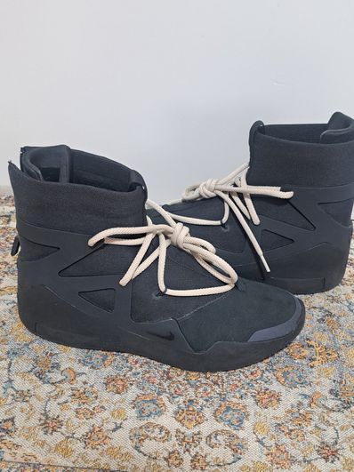 Fear Of God × Nike Air 1 "Triple Black"