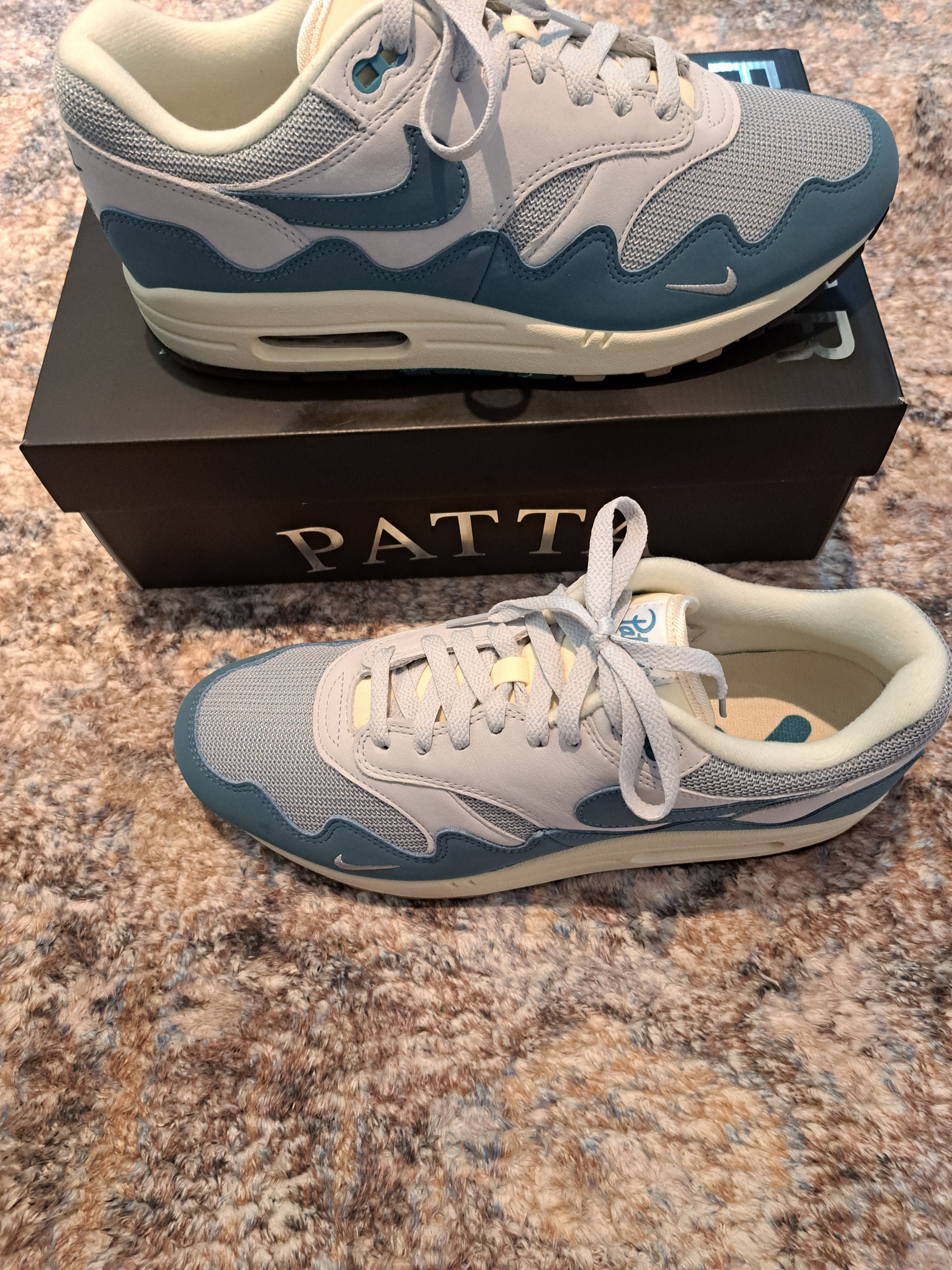 Patta × Nike Air Max 1 "Noise Aqua"