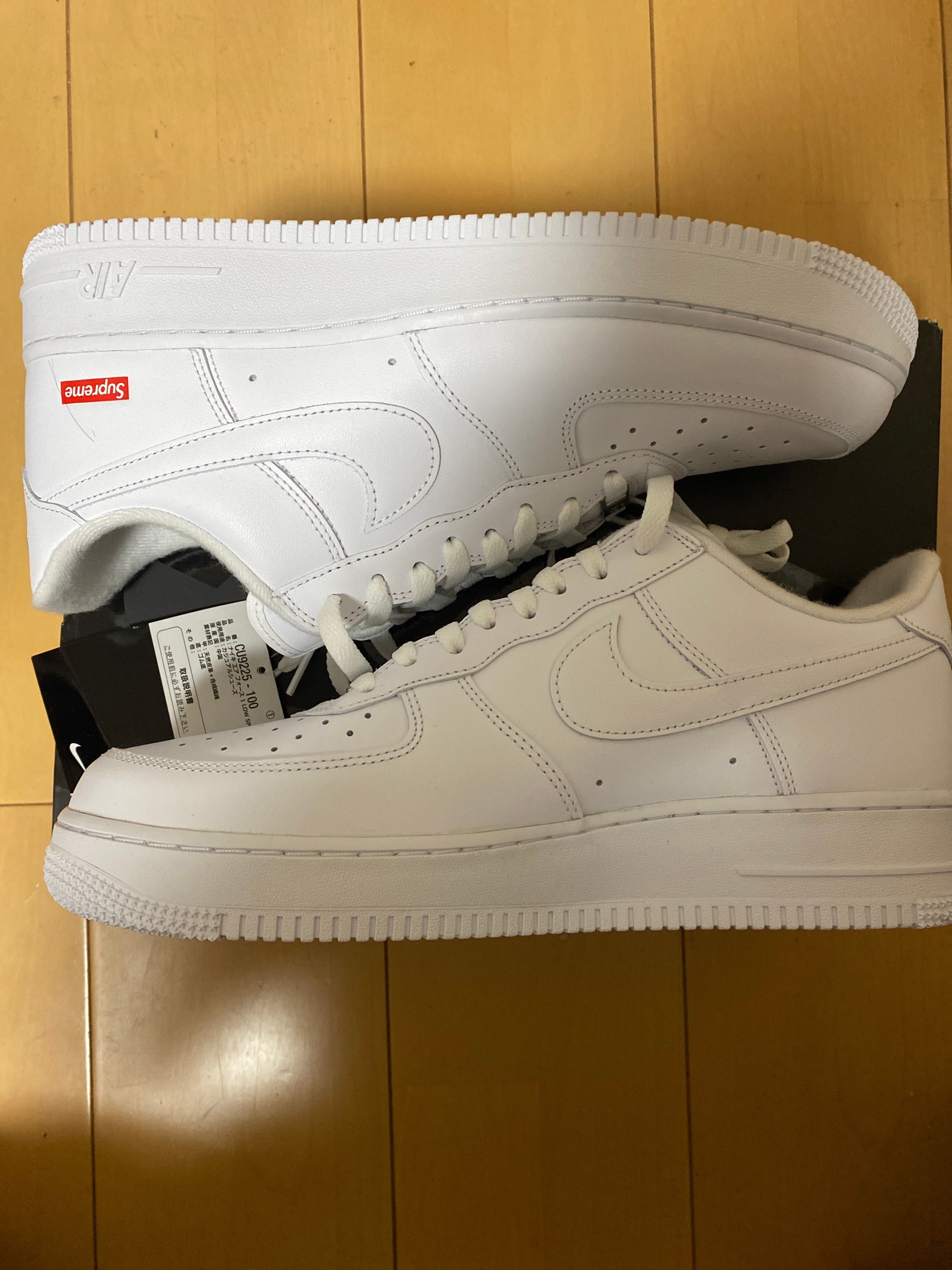 Supreme × Nike Air Force 1 Low "White"