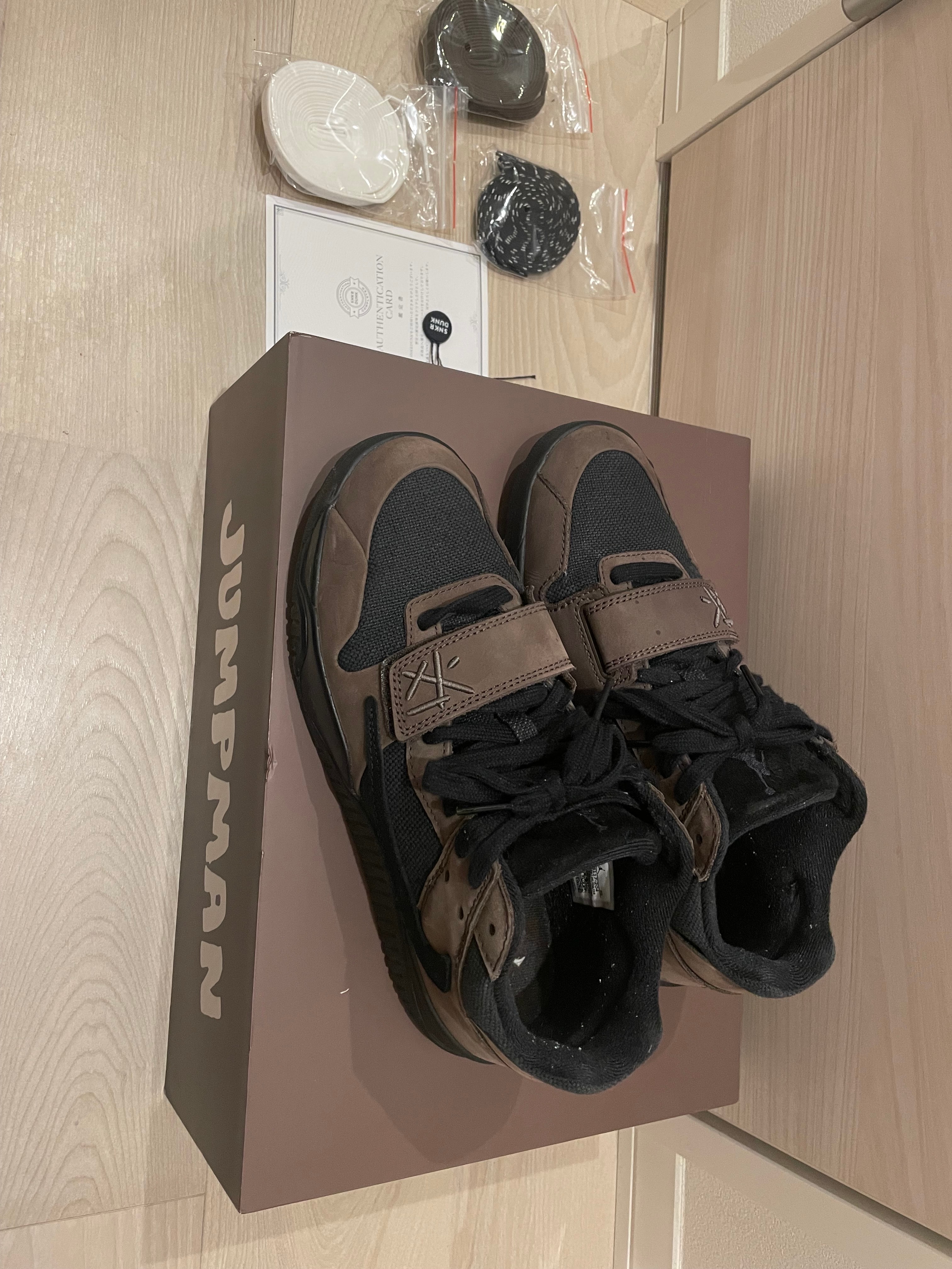 Travis Scott × Nike Jordan Jumpman Jack TR CJ1 T-Rexx "Black and Dark Mocha"