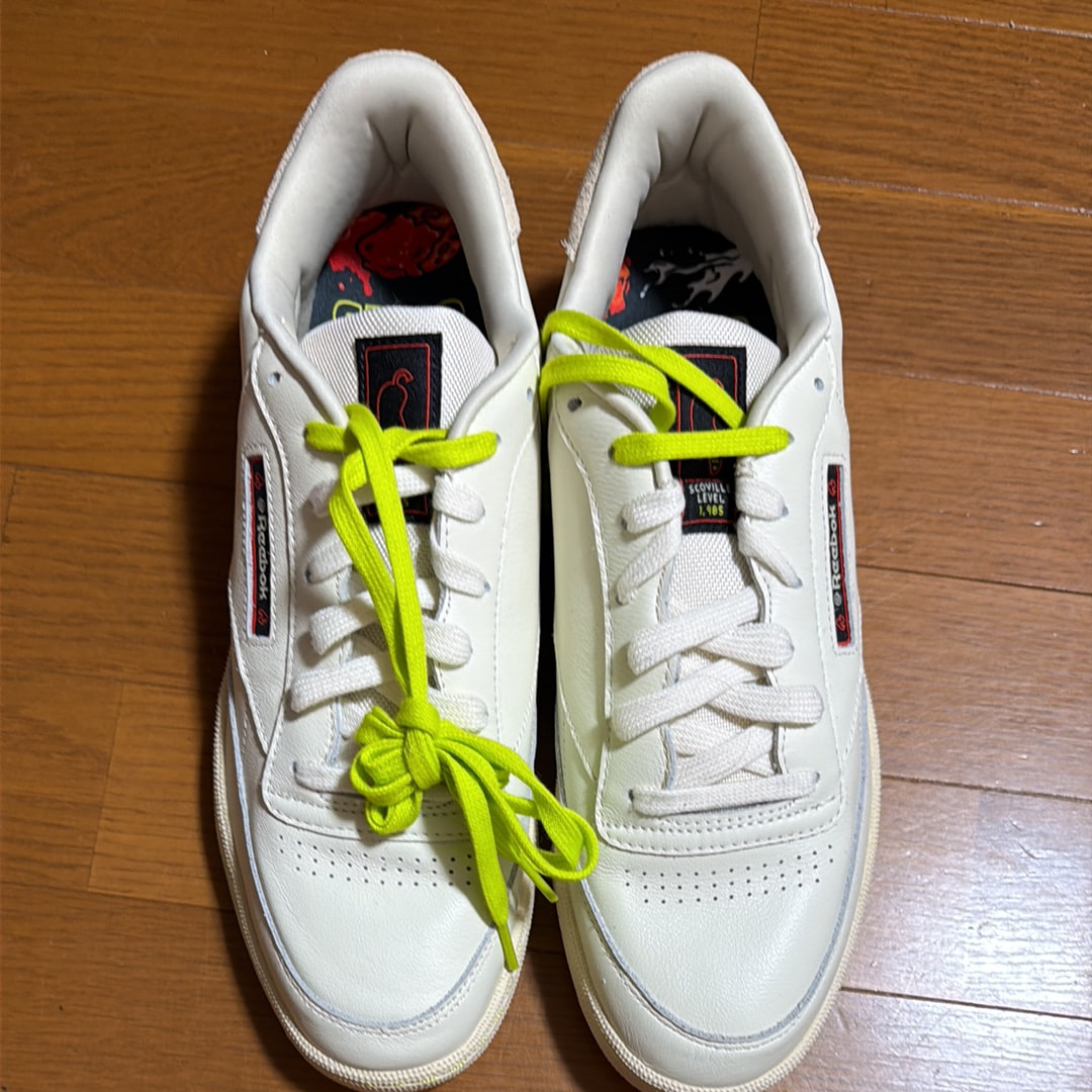 Hot Ones × Reebok Club C 85 "Classic White"