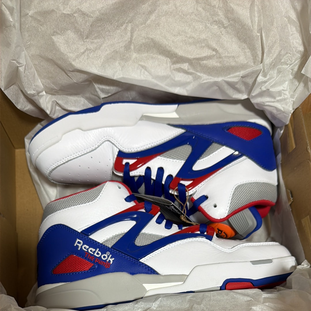 Reebok Classic Pump Omni Zone 2 Pistons "White/Blue"