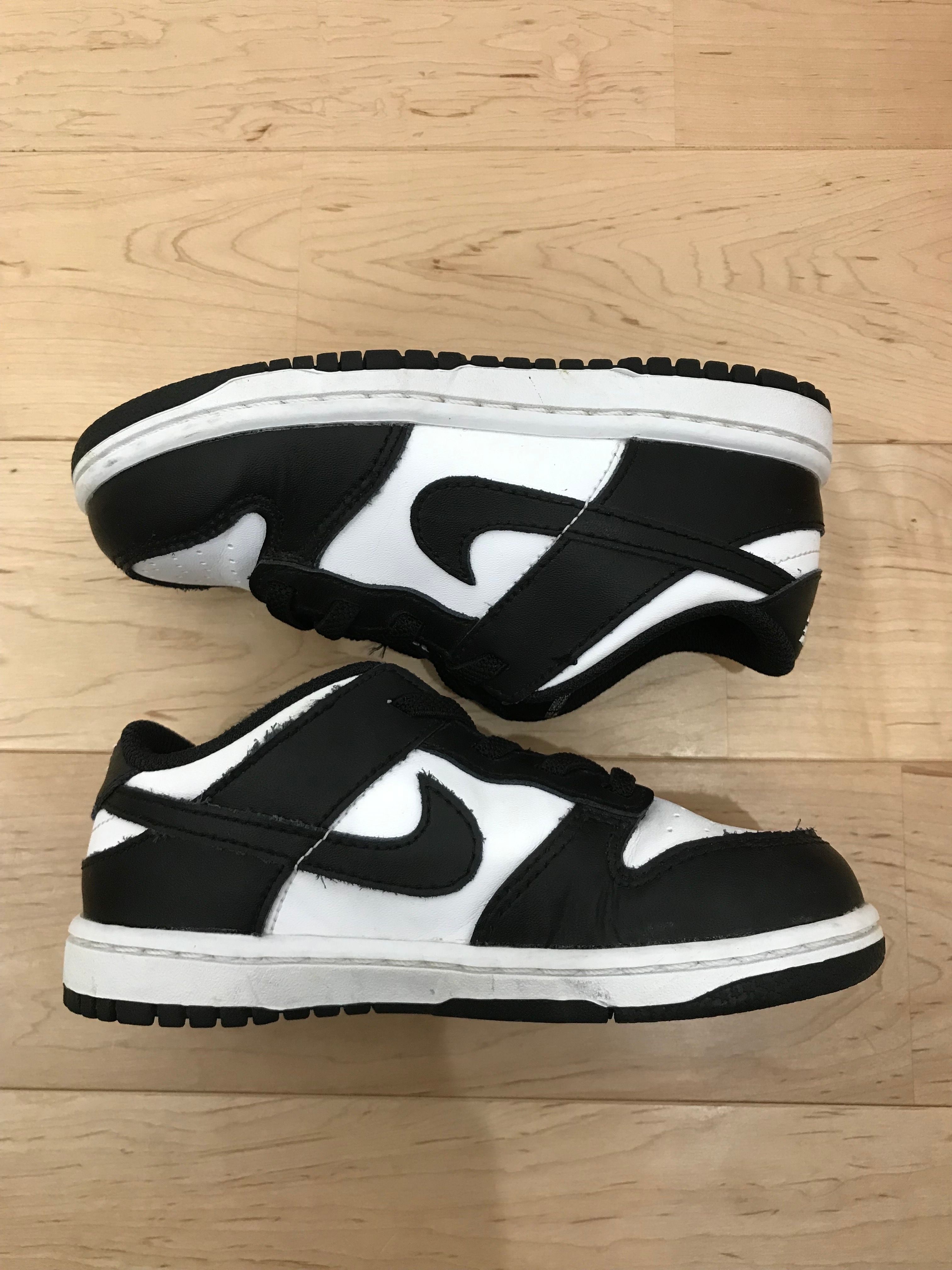 Nike TD Dunk Low "White/Black"