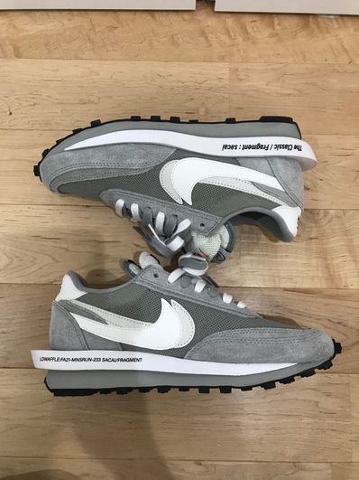 Fragment × sacai × Nike LD Waffle "Light Smoke Grey"