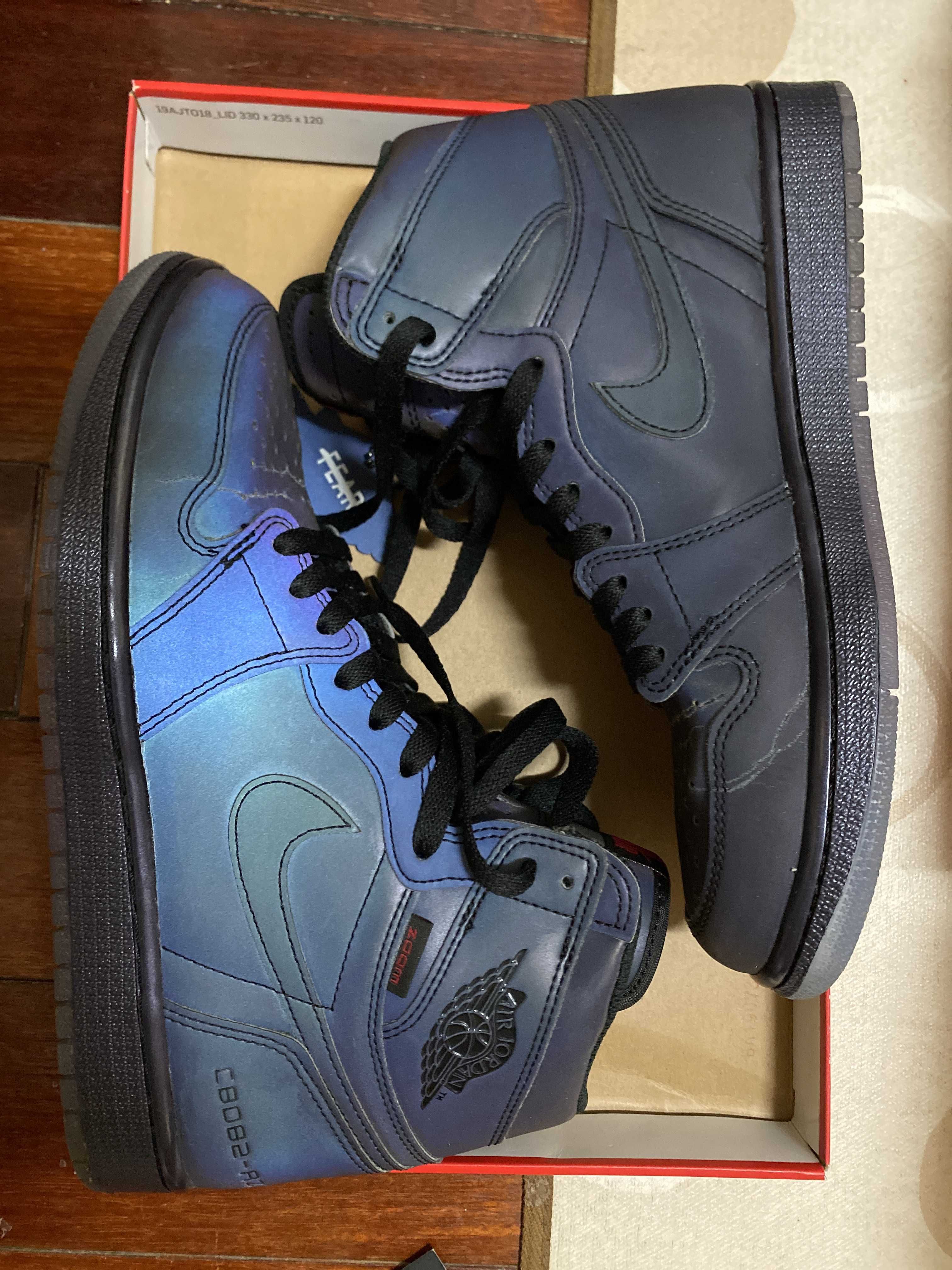 Nike Air Jordan 1 High Zoom Fearless "Multi Color/Varsity Red/Black"