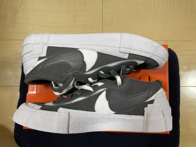 Sacai × Nike Blazer Low "Iron Grey"
