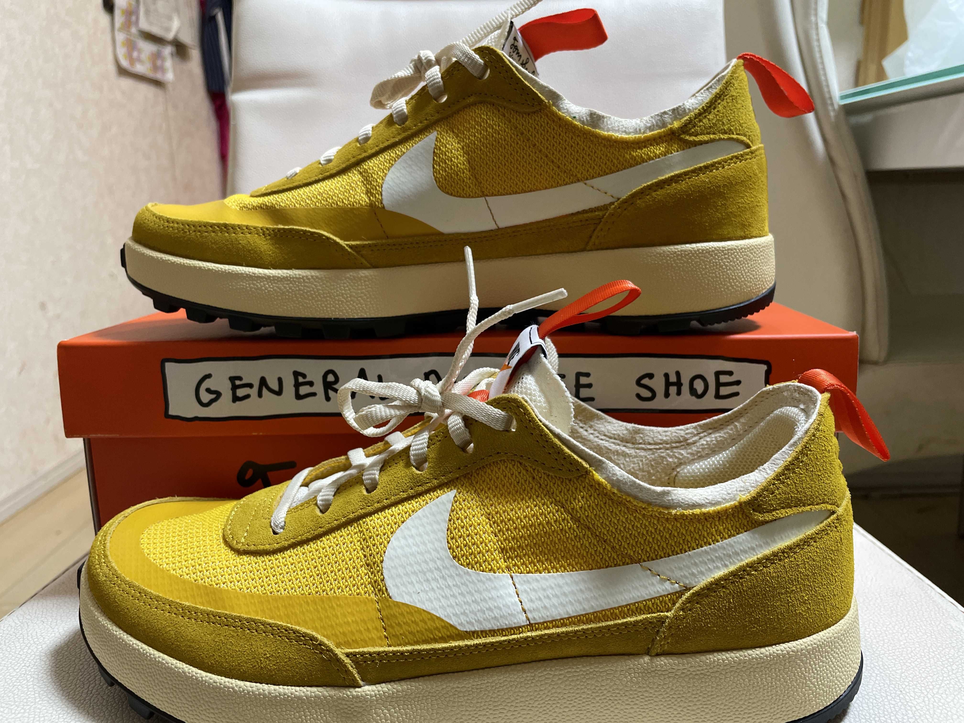 Tom Sachs × NikeCraft Women's General Purpose Shoe "Yellow / Archive"