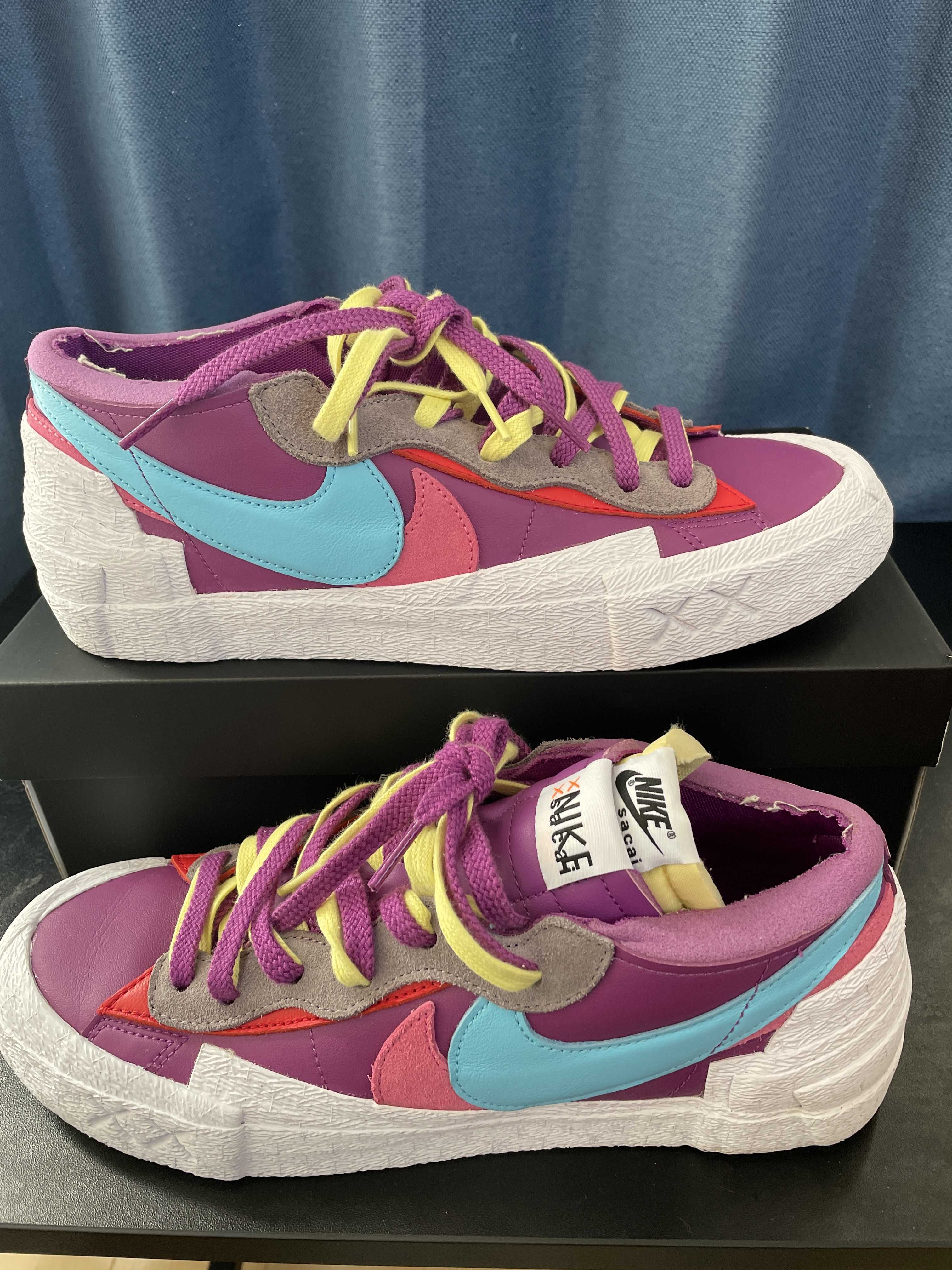 KAWS × sacai × Nike Blazer Low "Purple Dusk"