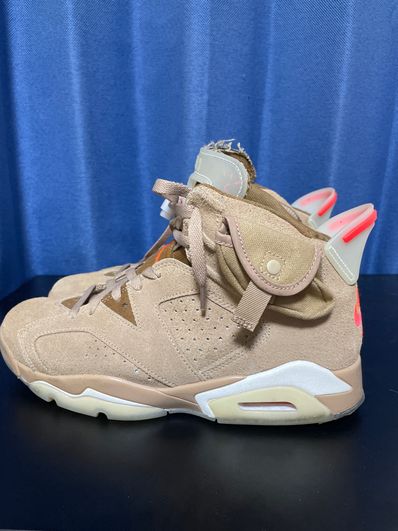 Travis Scott × Nike Air Jordan 6 "British Khaki"