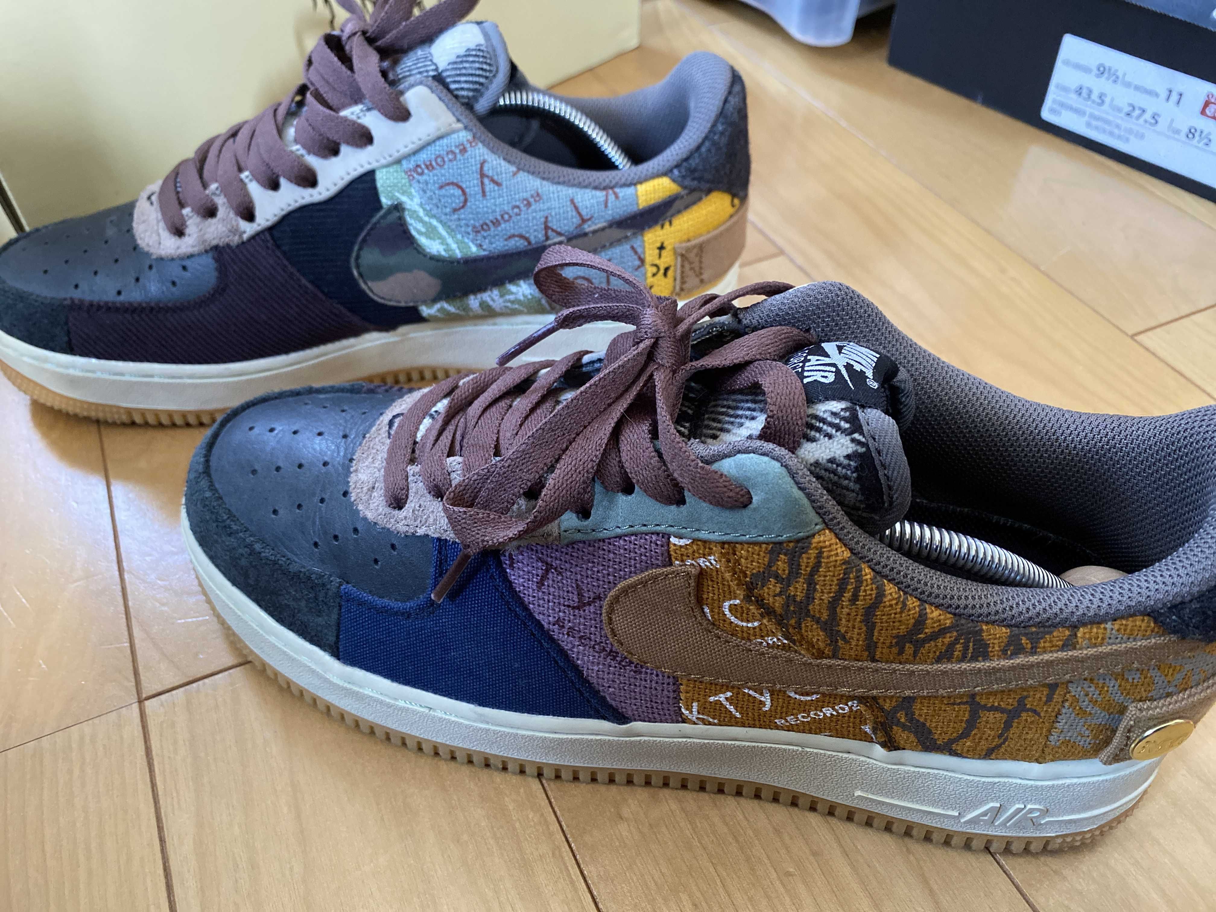 Travis Scott × Nike Air Force 1 Low Cactus Jack "Multi Color"