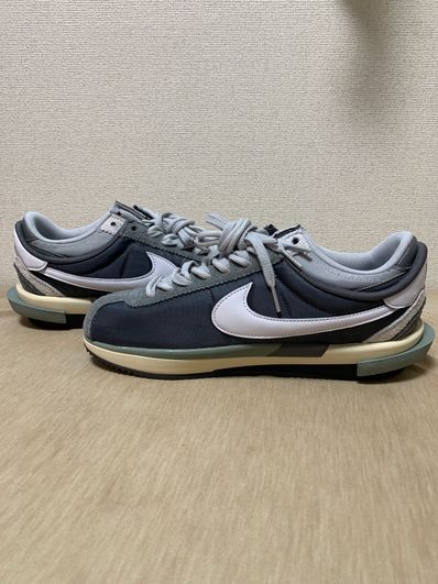 sacai × Nike Zoom Cortez "Iron Grey"