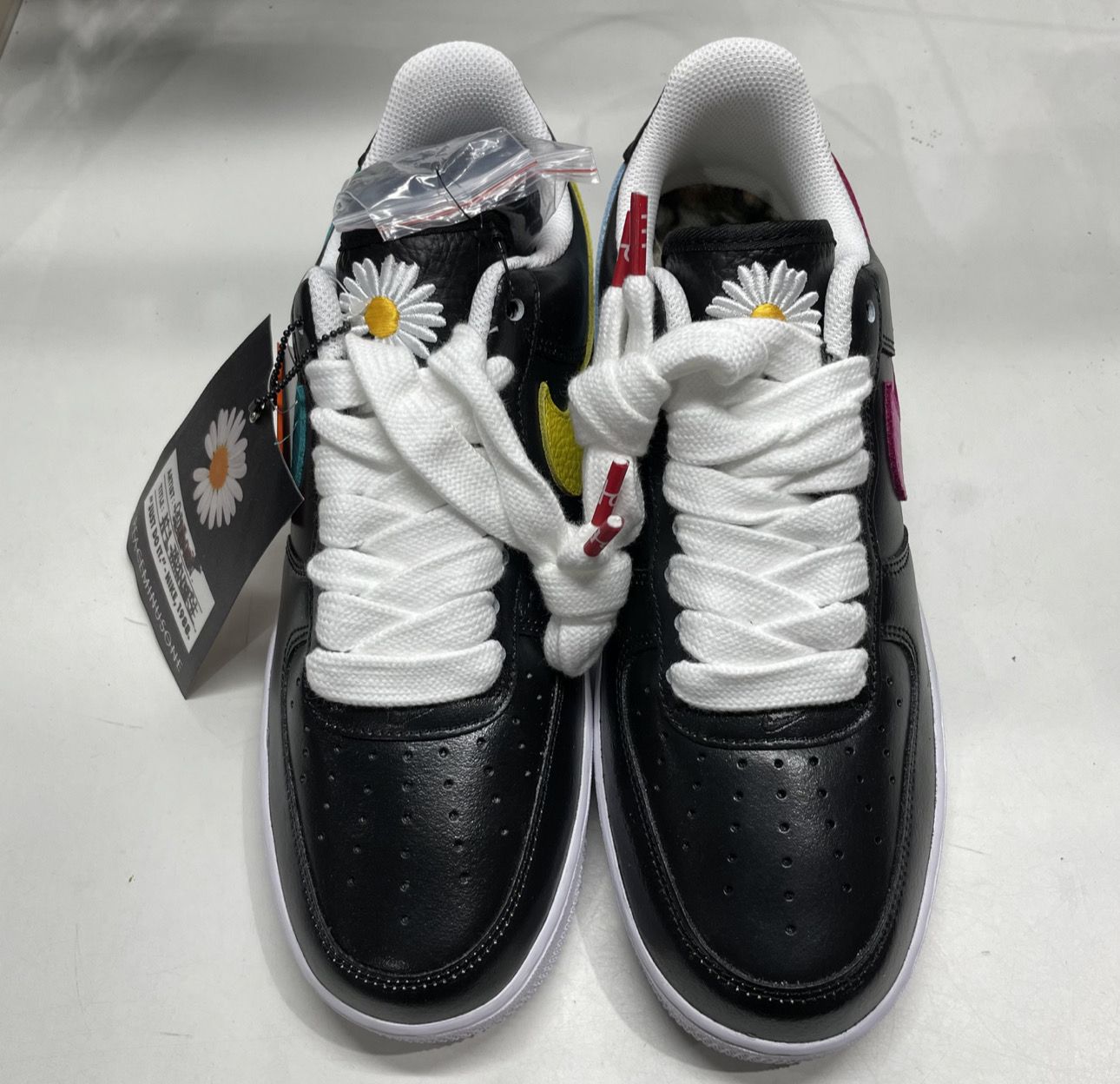 PEACEMINUSONE × Nike Air Force 1 Low '07 Para-Noise 3.0 "Black and Multi-Color" / G-DRAGON