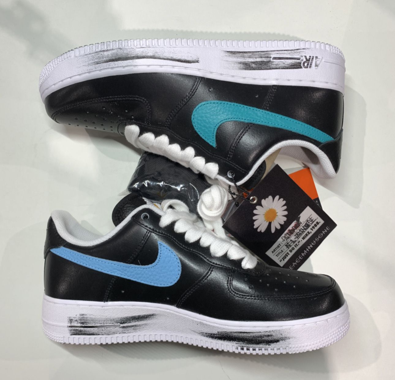 PEACEMINUSONE × Nike Air Force 1 Low '07 Para-Noise 3.0 "Black and Multi-Color" / G-DRAGON