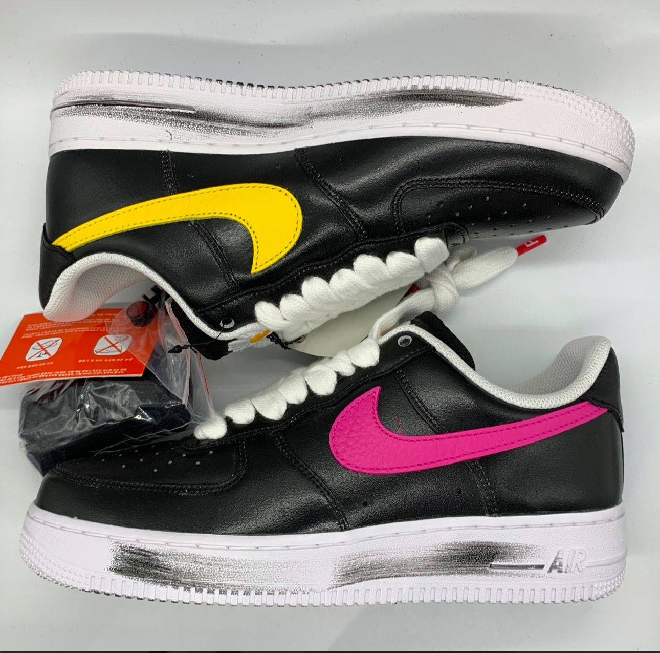 PEACEMINUSONE × Nike Air Force 1 Low '07 Para-Noise 3.0 "Black and Multi-Color" / G-DRAGON