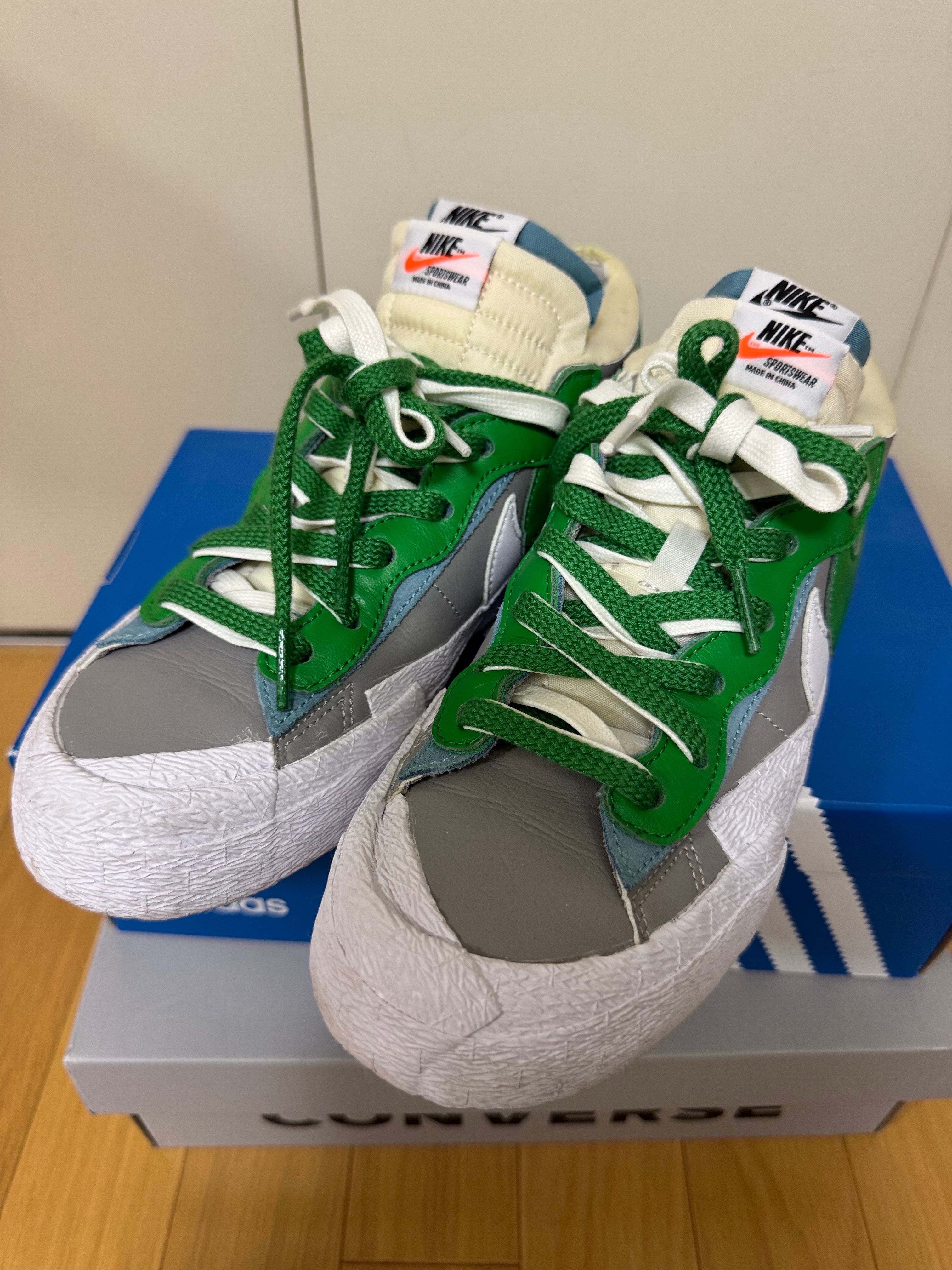 sacai × Nike Blazer Low "Classic Green"