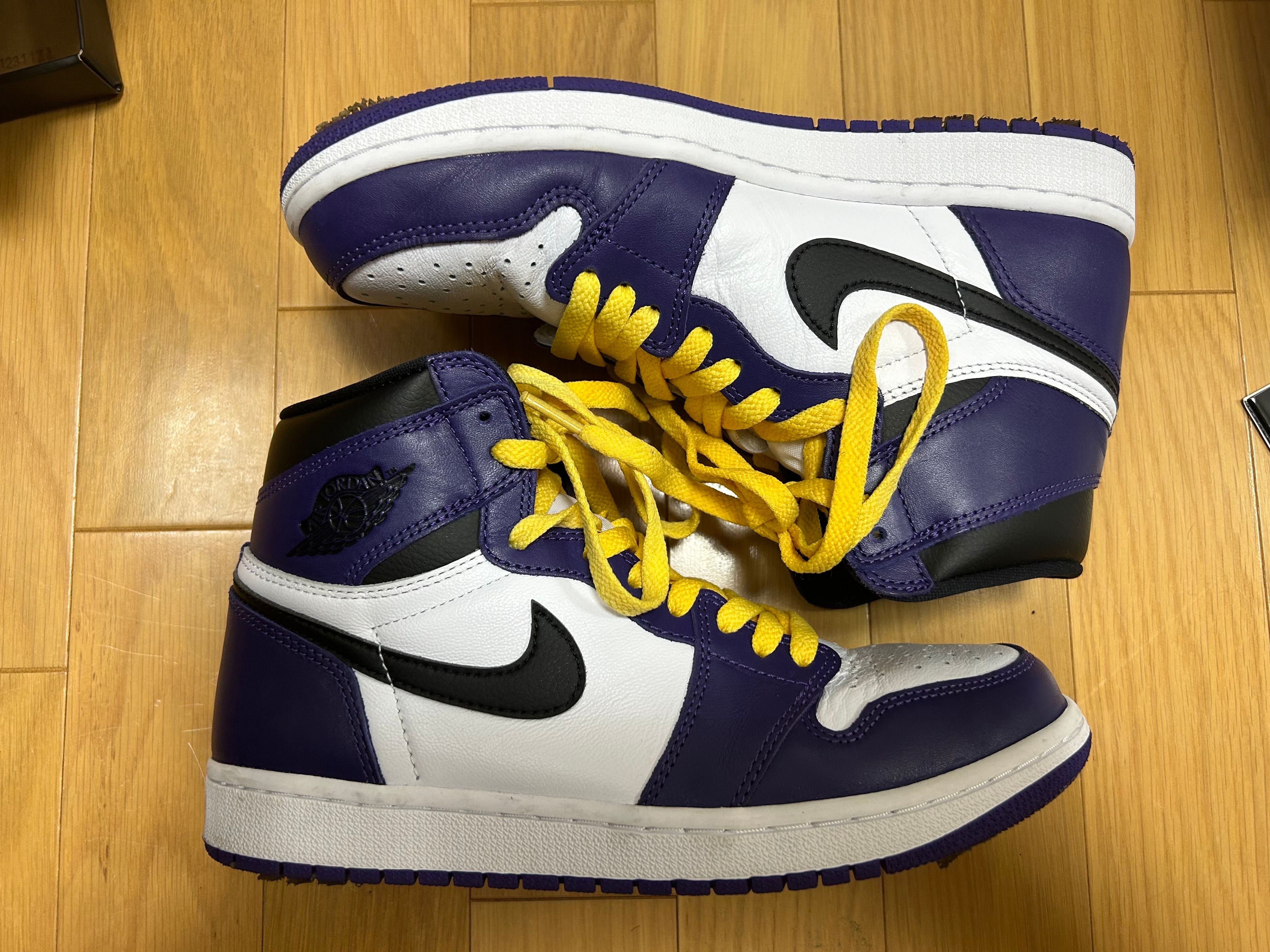 Nike Air Jordan 1 Retro High OG "Court Purple White/Black" (2020)