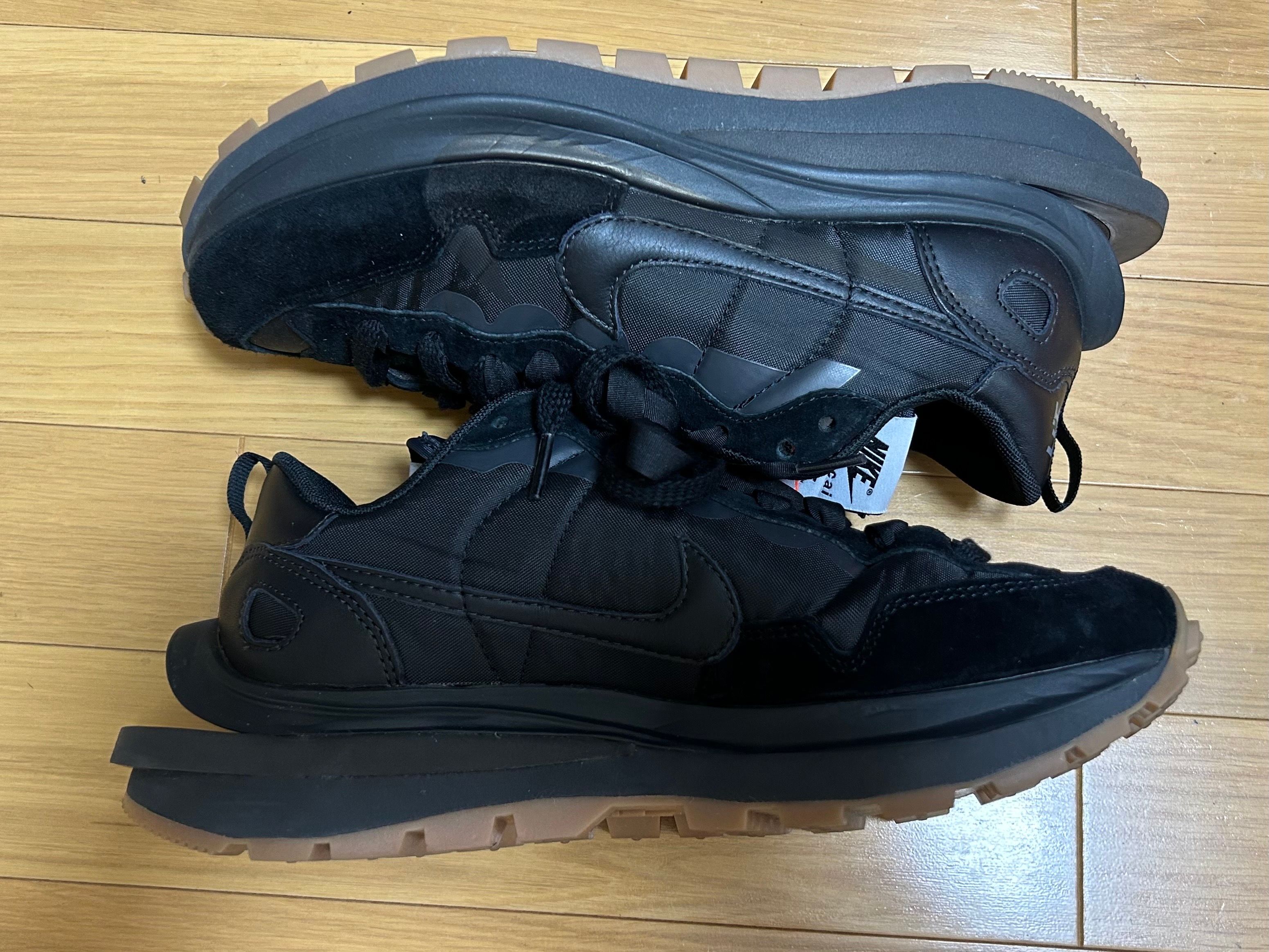 sacai × Nike VaporWaffle "Black Gum"