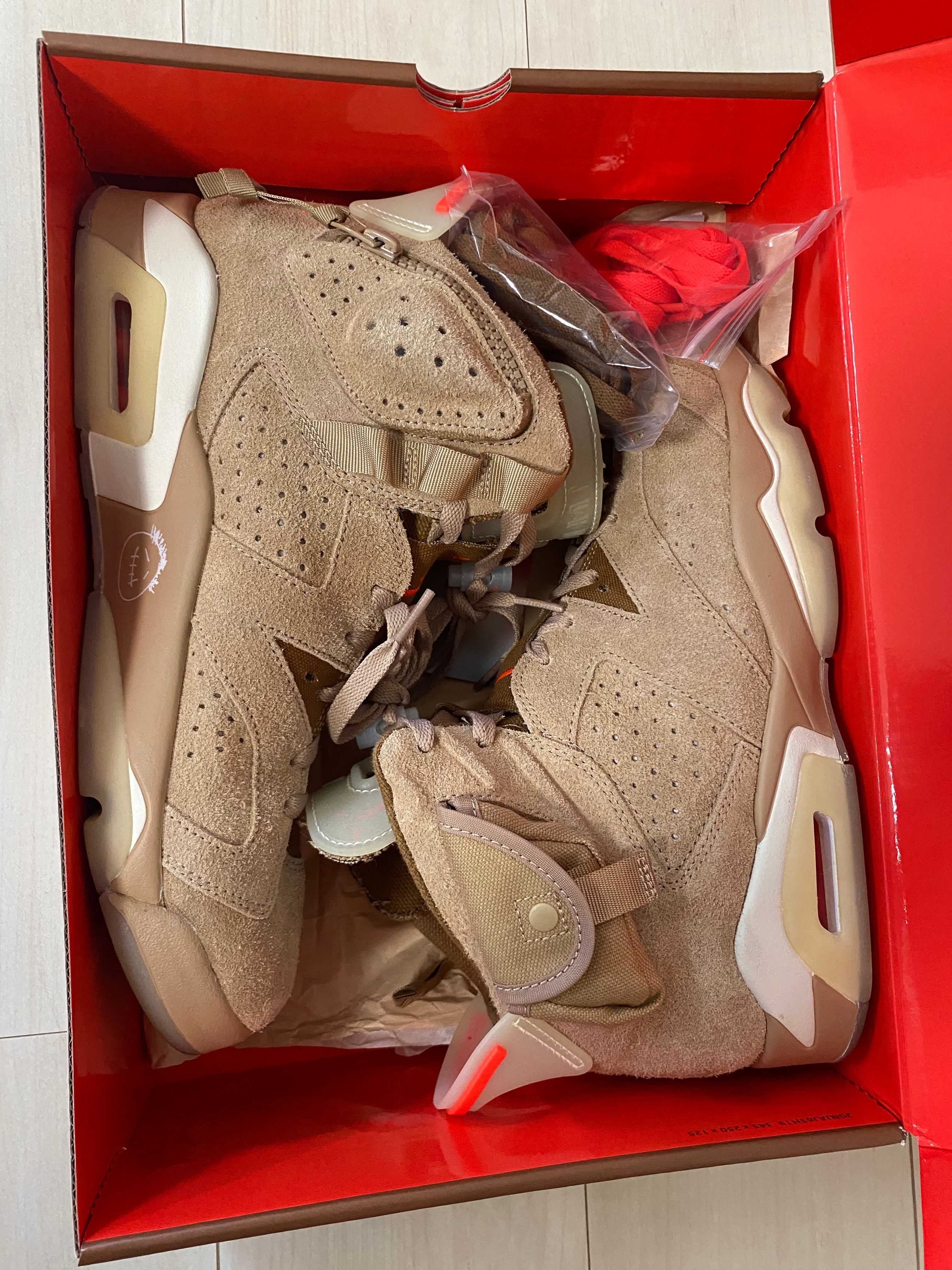 Travis Scott × Nike Air Jordan 6 "British Khaki"