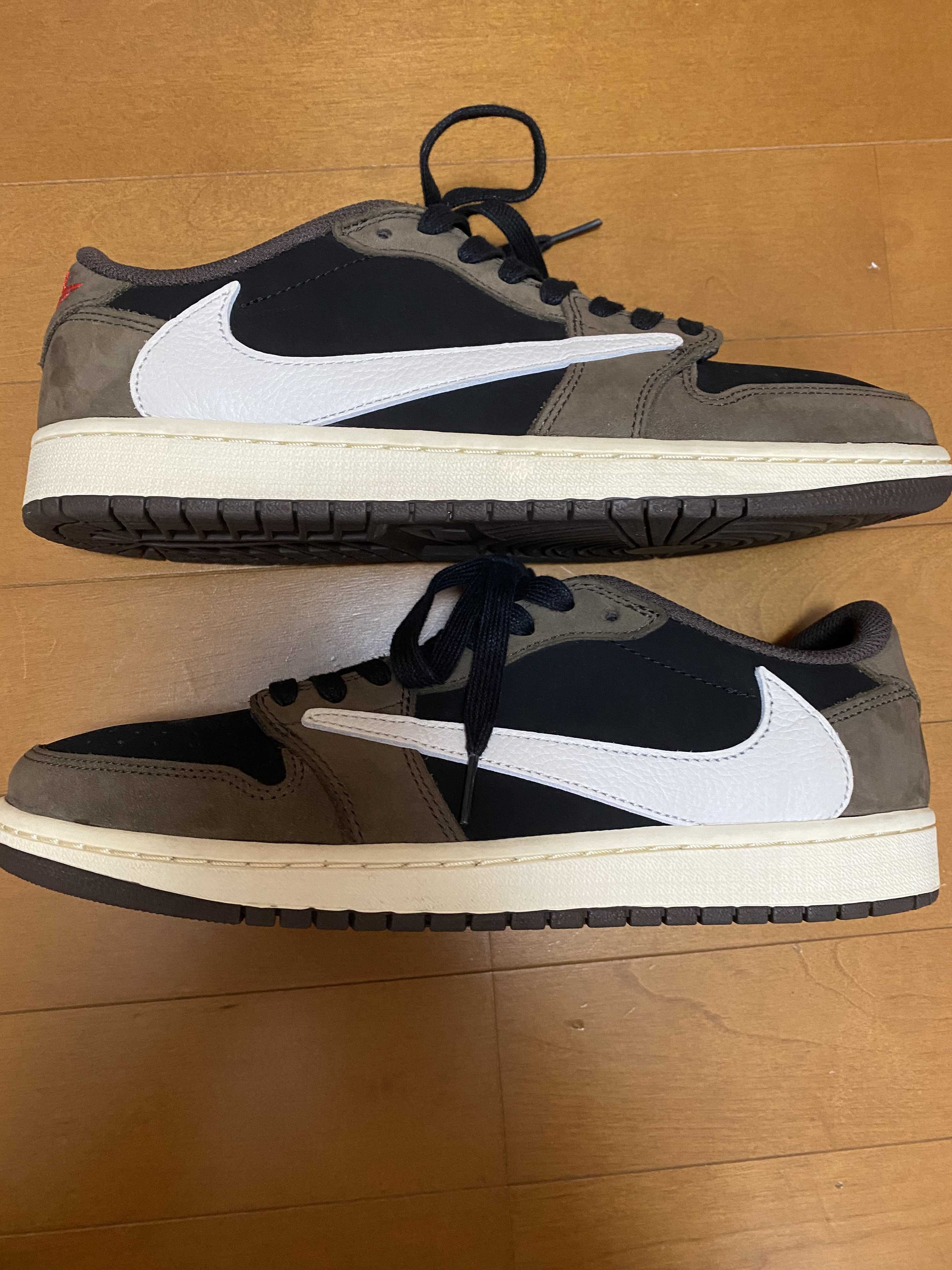 Travis Scott × Nike Air Jordan 1 Low OG SP-T  "Black/Dark Mocha"