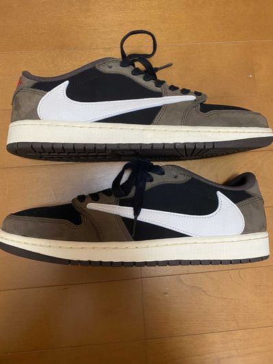 Travis Scott × Nike Air Jordan 1 Low OG SP-T "Black/Dark Mocha"