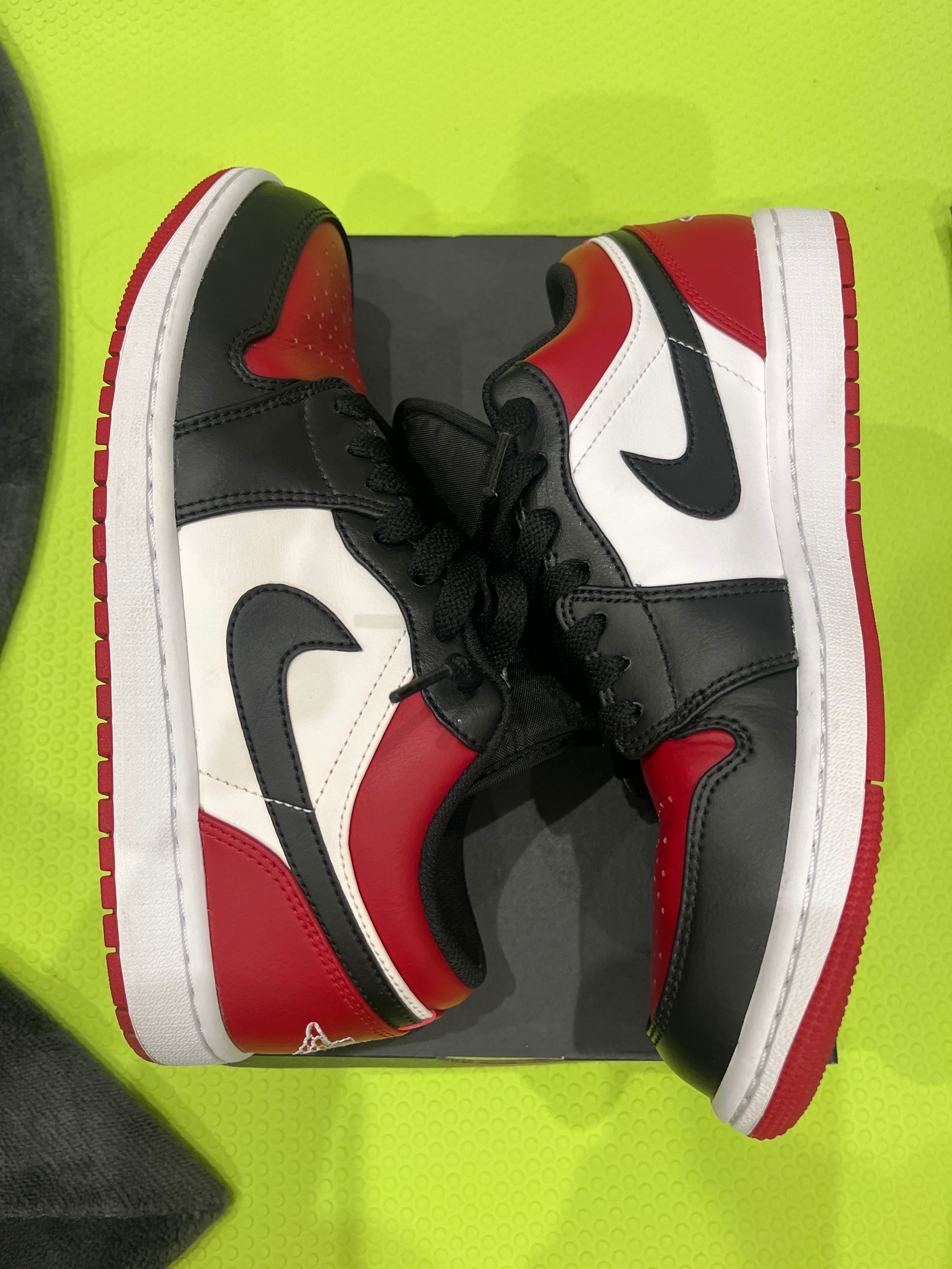 Nike Air Jordan 1 Low "Bred Toe"