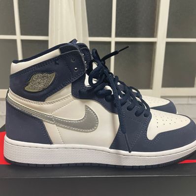 Nike GS Air Jordan 1 High OG CO.JP "Midnight Navy" (2020)(ブリーフケースなし)