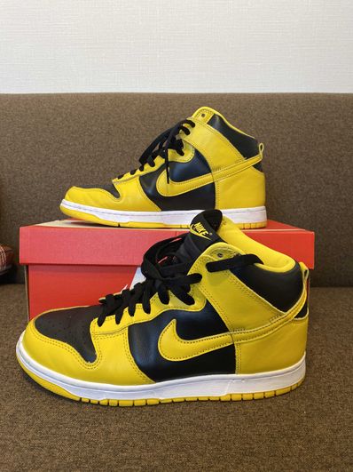 Nike Dunk High "Black/Varsity Maize"