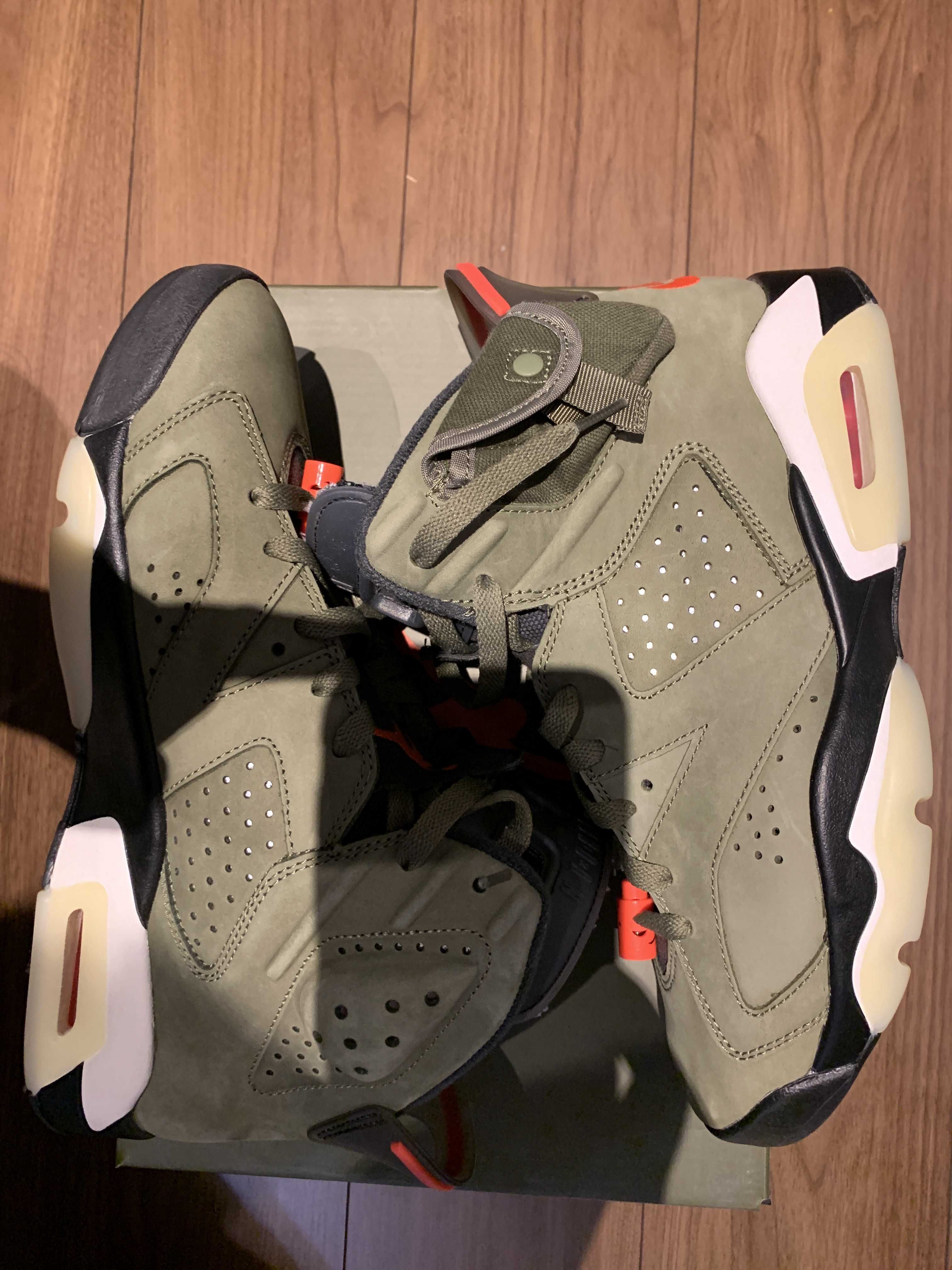 Travis Scott × Nike Air Jordan 6 Retro "Medium Olive"